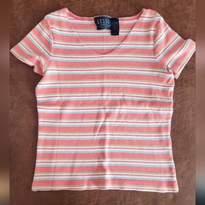 Vintage Stripped Crop Top